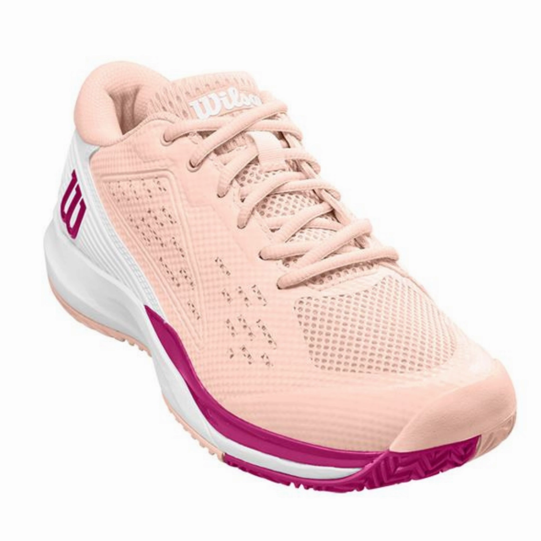 Wilson Women Rush Pro Ace Tennis Shoes - Scallop Anti Slip Feature