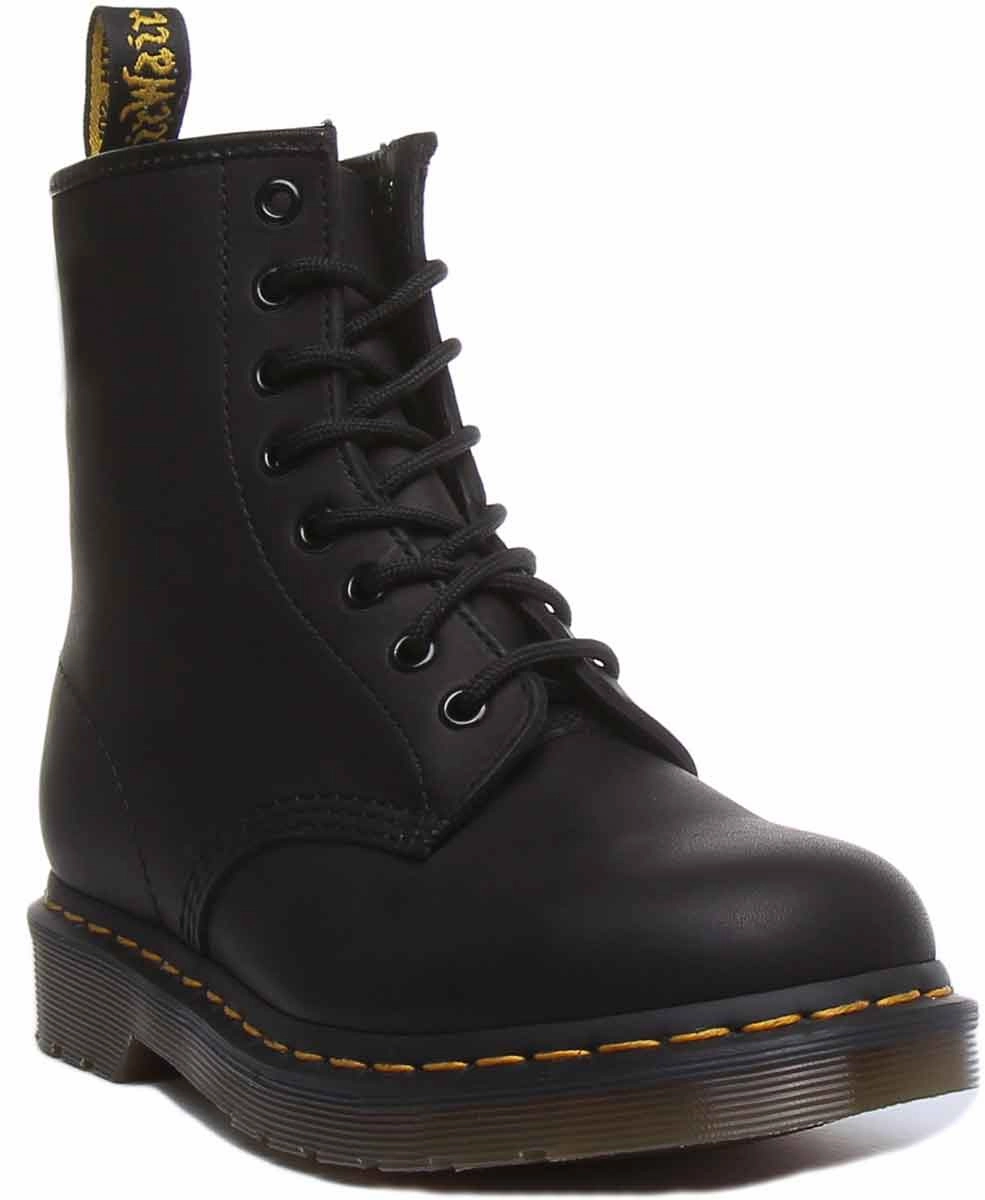 Dr Martens 1460 Greasy In Black Water Safe Gear Outdoor Adventure Support