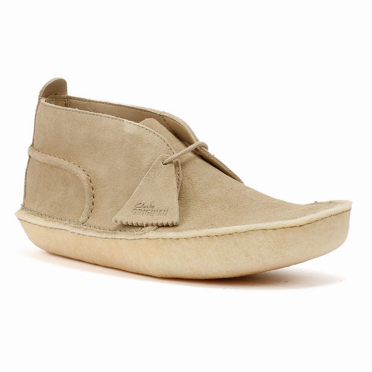 Winter Essential Clarks Originals Desert Rain Suede Men's Dark Sand Boots