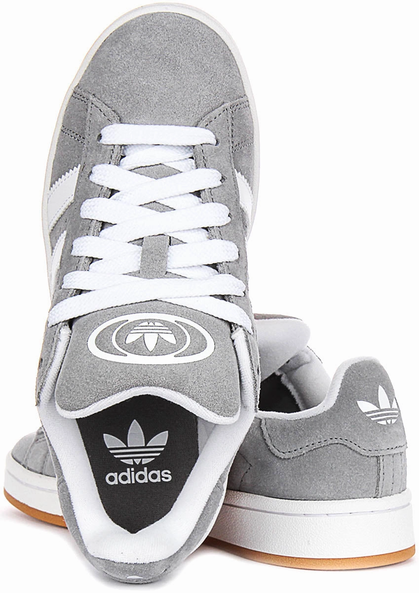 winter use Adidas Campus 00S J In Grey White For Youth