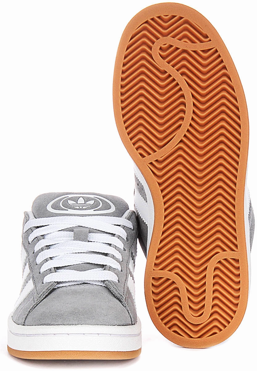 winter use Adidas Campus 00S J In Grey White For Youth