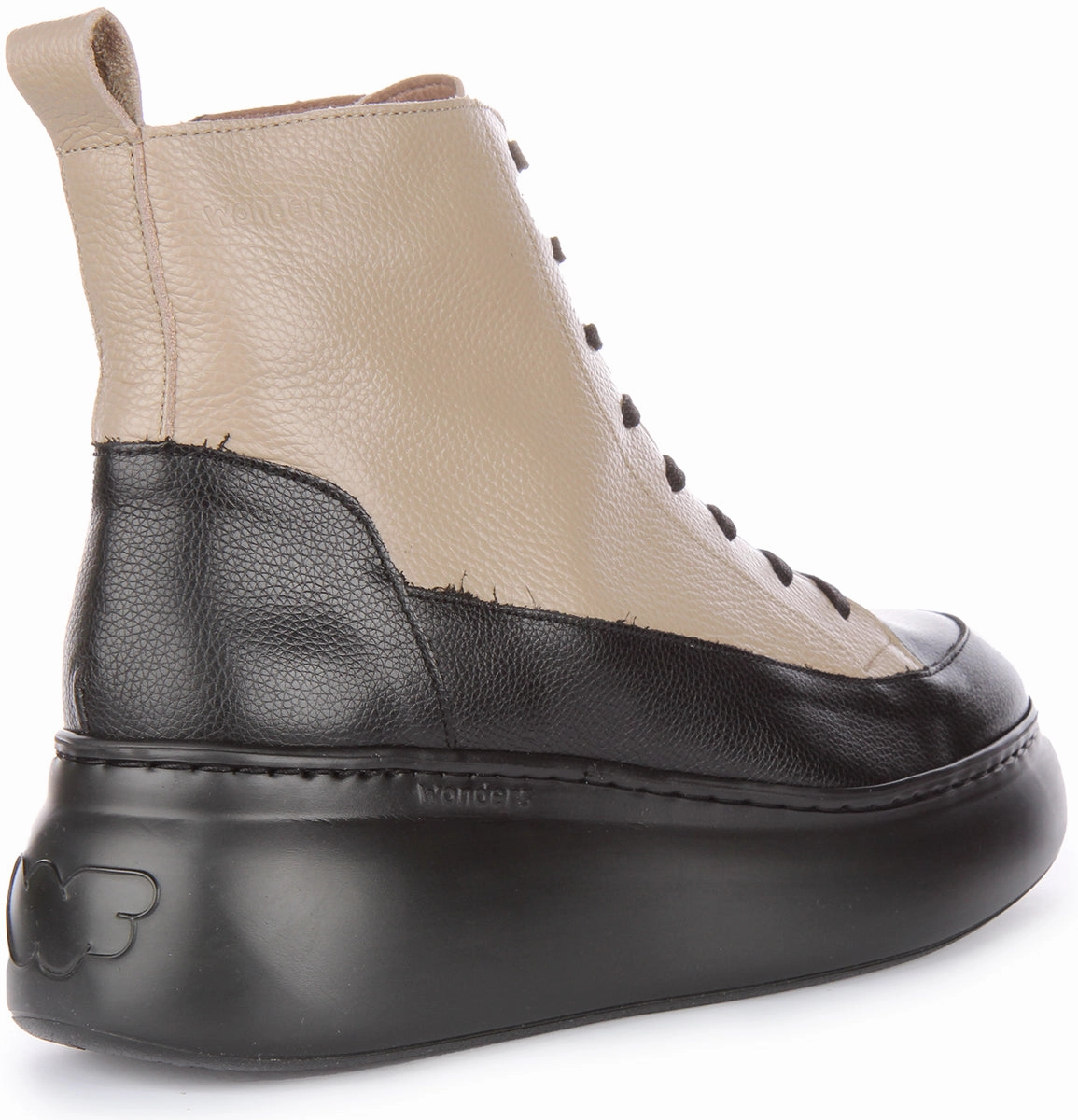 Wonders Maya In Black Taupe For Women Extreme Grip