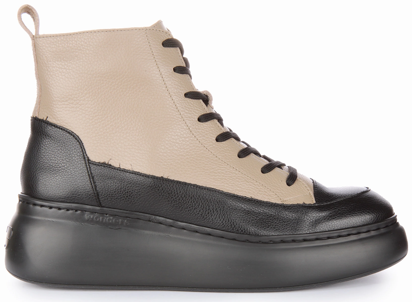 Wonders Maya In Black Taupe For Women Extreme Grip