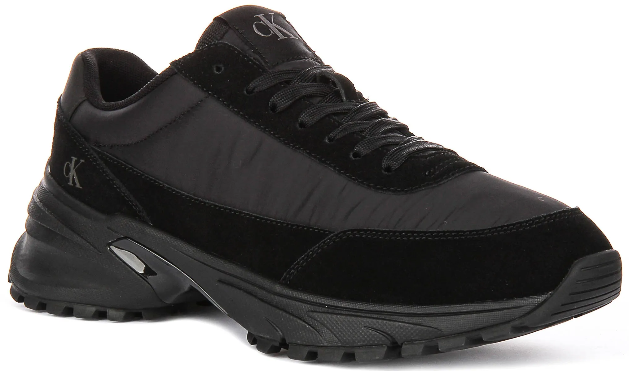 High Flexibility padded sole Calvin Klein Hike Tech Runner In Black For Men
