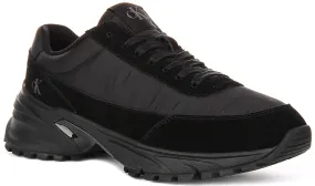 High Flexibility padded sole Calvin Klein Hike Tech Runner In Black For Men