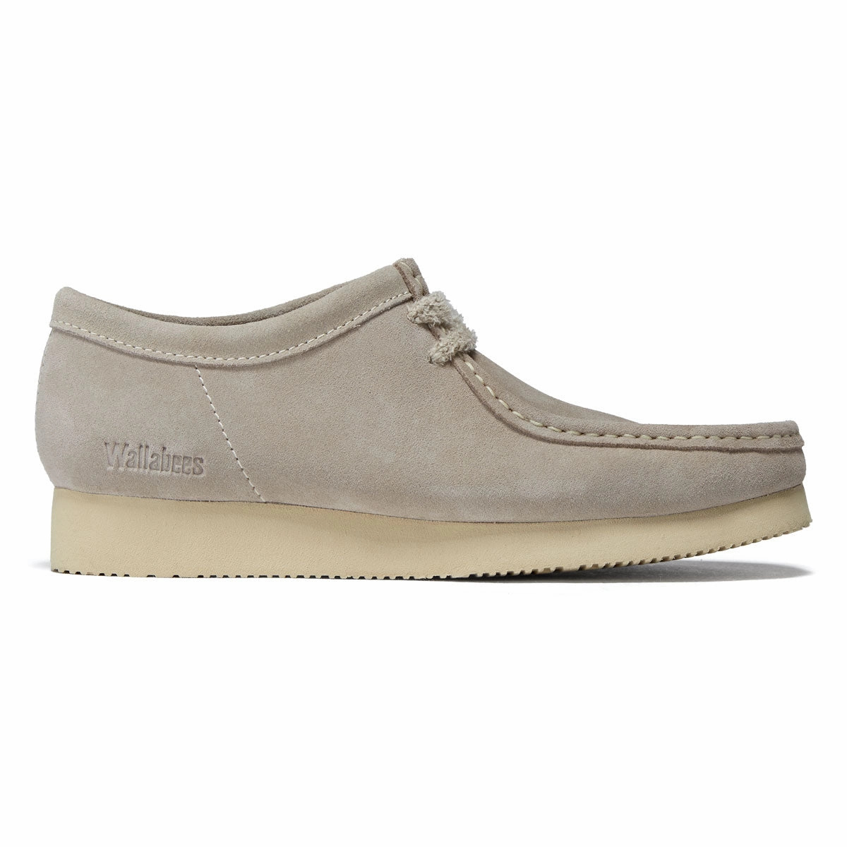 Clarks Wallabee 2604 Shoes - Sand Suede Neutral Colors
