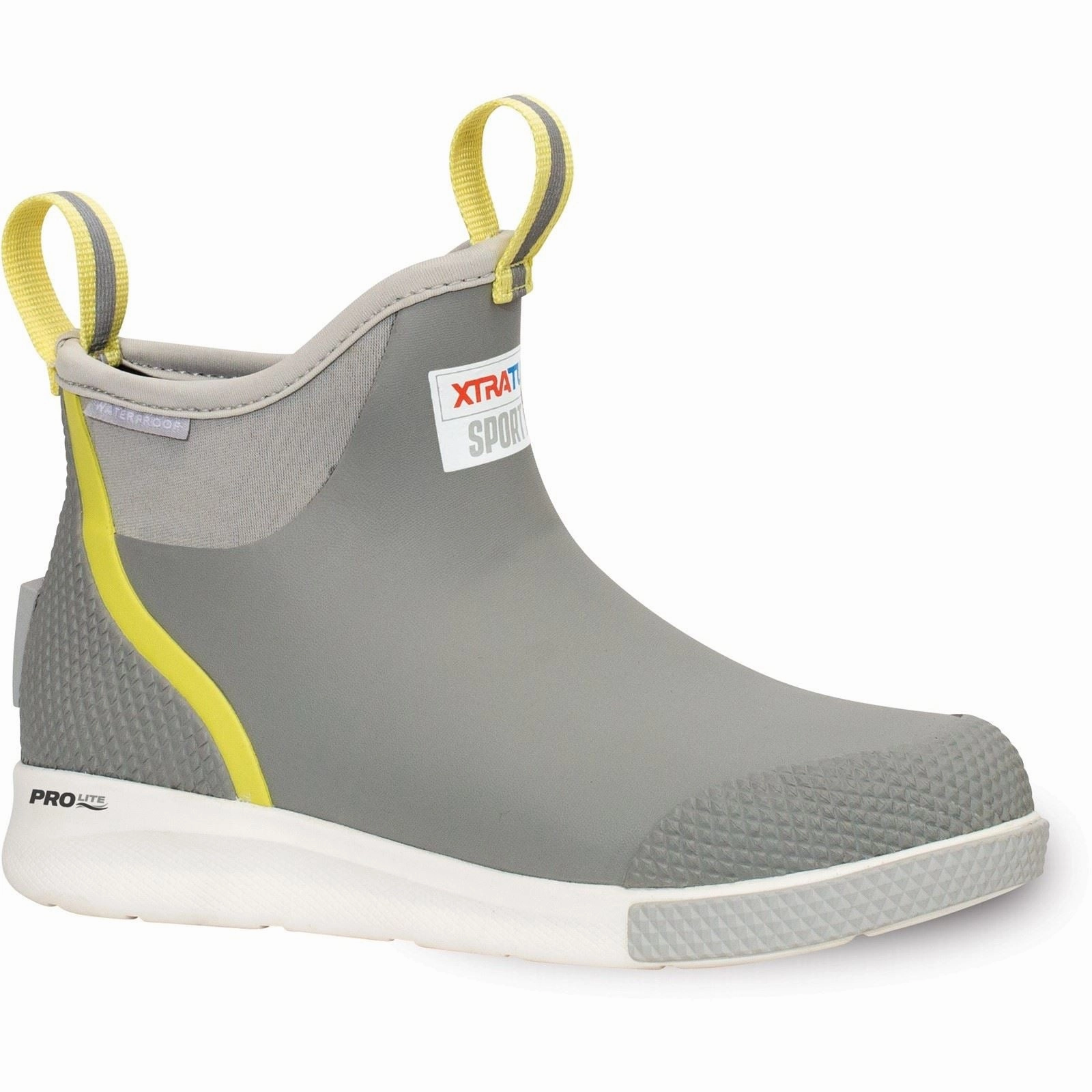Active Support Soft Lining Xtratuf ADB Sport Rubber Grey/Yellow Wellington Boots