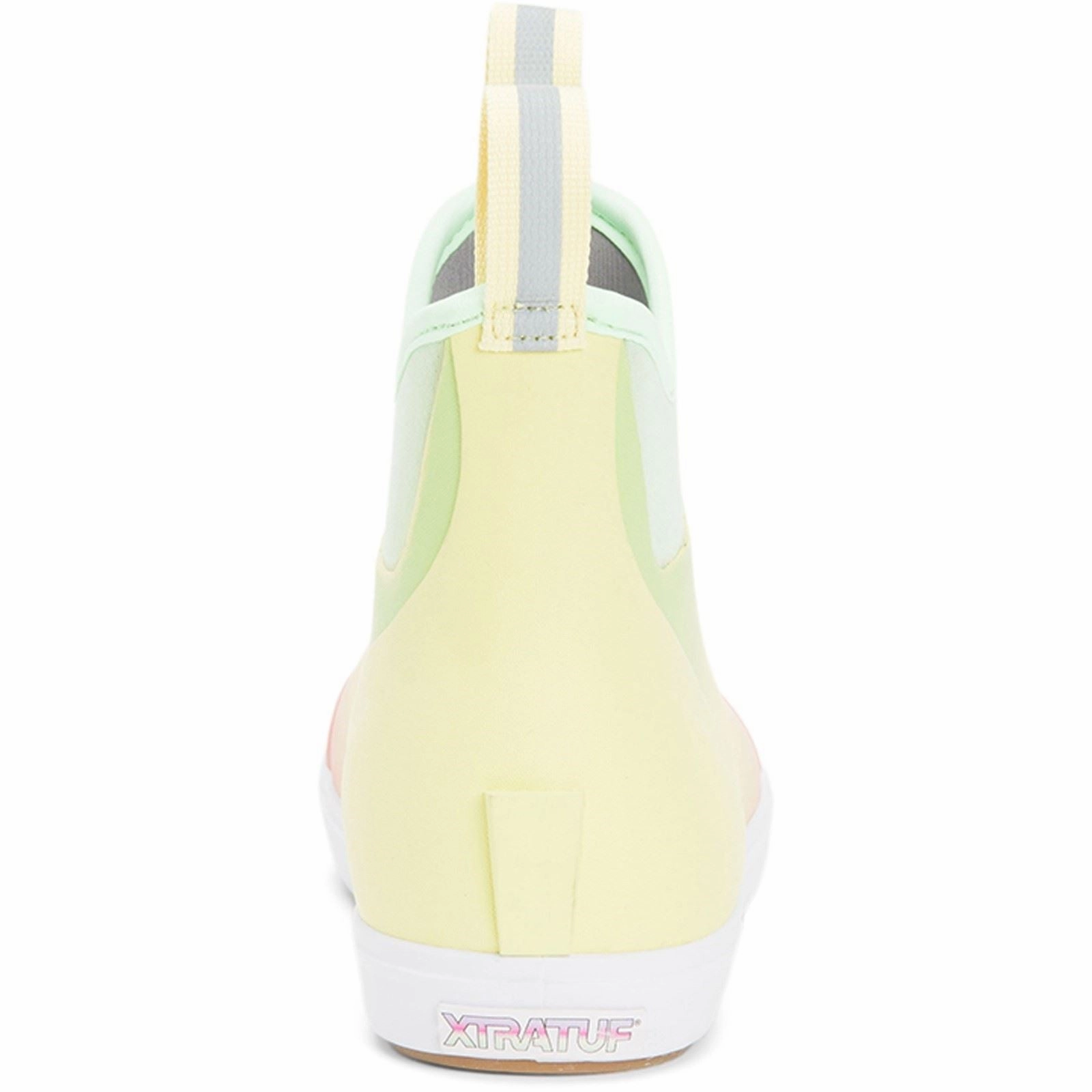 Xtratuf Ankle Deck Rubber Yellow Aurora Wellington Boots Trail Grip Step