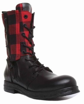 All-Terrain Comfort Foot Protection System Replay Welkom In Black Red For Ladies